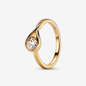 Gold Pandora Brilliance 0.50 ct tw Lab-Created Diamond Rings | UBFI06958