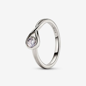 White Gold Pandora Brilliance 0.25 ct tw Lab-Created Diamond Rings | BNJD72948